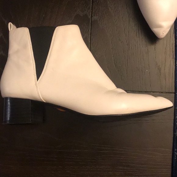 Leather white boots - Picture 3 of 6